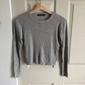 Cropped brandy Melville sweater